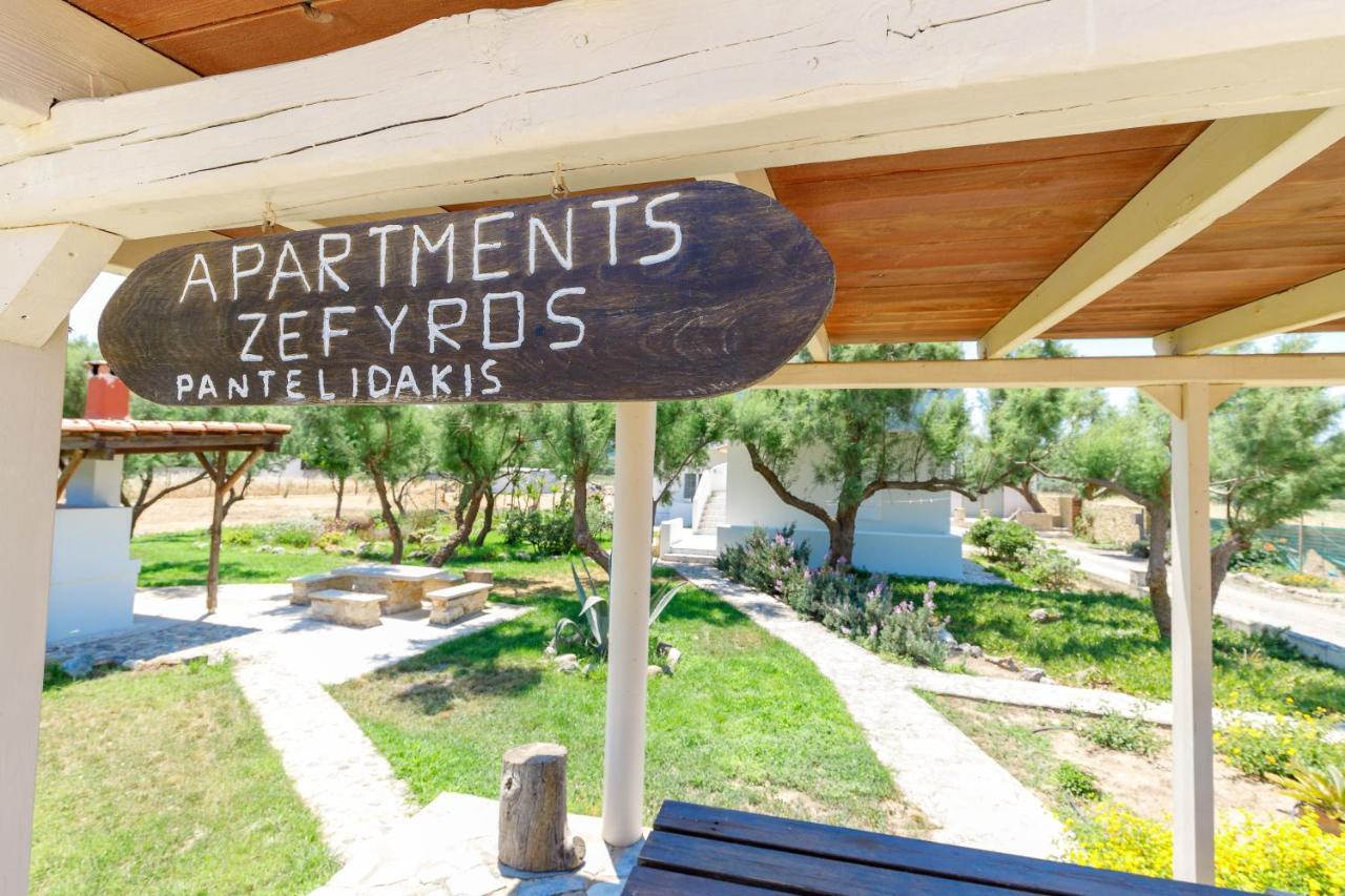 Zefyros Apartments And House Kíssamos Eksteriør billede